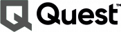 Quest black logo